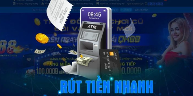 Lưu ý khi rút tiền QH88